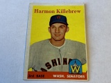 HARMON KILLEBREW 1958 Topps Baseball Card #288