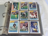 1987 Topps Football Complete Card Set 1-396