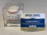 DALE MURPHY Braves SIGNED inscribed Baseball COA