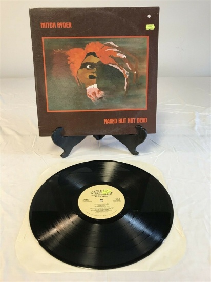 MITCH RYDER Naked But Not Dead Original 1980 LP