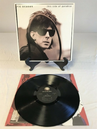 RIC OCASEK This Side Of Paradise LP  Album 1986