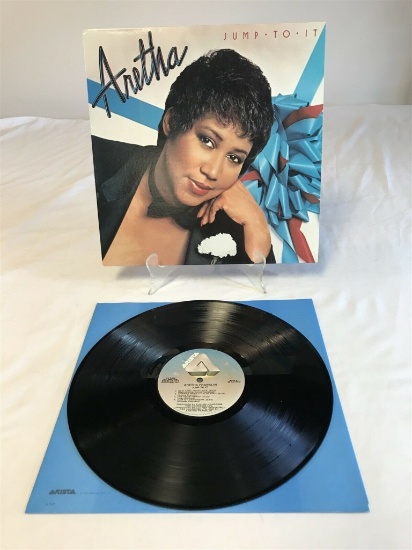 ARETHA FRANKLIN Jump To It LP Vinyl Album 1984