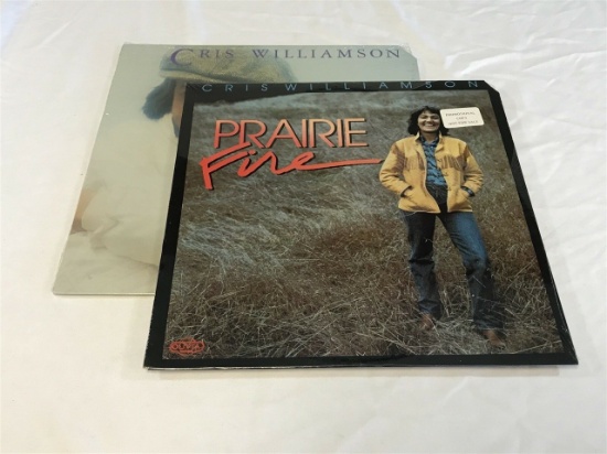 CRIS WILLIAMSON Snow Angel & Prairie Fire Vinyl LP
