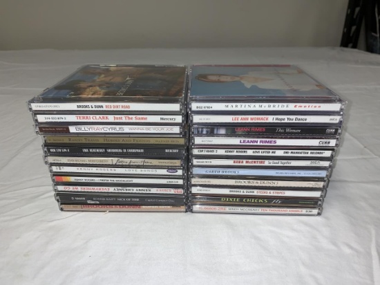 Lot of 22 COUNTRY Music CDS