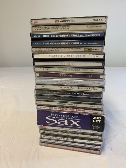 Lot of 19 CLASSICAL Music CDS