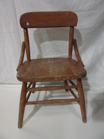 Antique Child's Chair 22.5" High