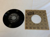 LOUIS ARMSTRONG Laughed At Love 45 RPM Record 1952