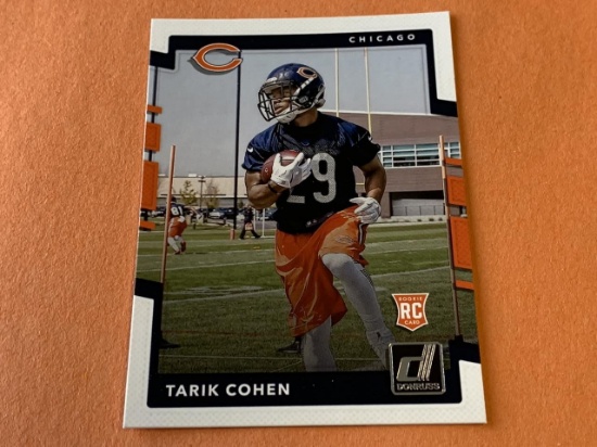 TARIK COHEN Bears 2017 Donruss ROOKIE Card