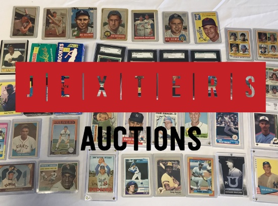 Jexters Baseball Sports Card Auction - 12/15/2019