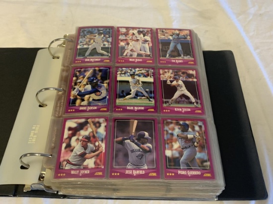 1988 Score Baseball Complete Card Set 1-660