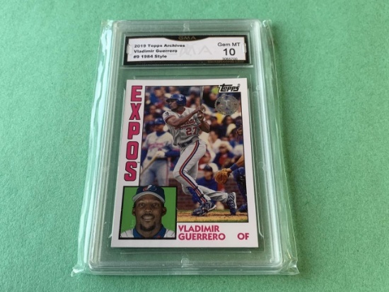 VLADIMIR GUERRERO 2019 Topps Archives Graded 10