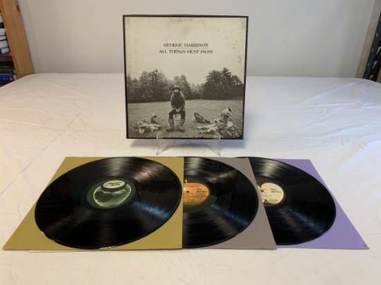 GEORGE HARRISON All Things Must Pass 3X LP 1970