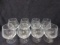 Lot of 8 Small Wine Glasses