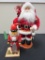 Santa Nutcracker and Figurine