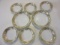 8 Jyoto Fine China Gold Design Dishes