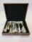 Oneida Gold Toned Flatware Set In Display Box