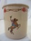 Marble Canyon Western Rose Enamelware Canister