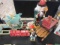 Lot of Nutcrackers, Miniature Sleighs, etc