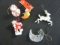 Lot of Misc. Christmas Ornaments