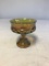 Vintage Carnival Glass Candy Dish