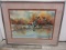Framed Bishop Geese in Flight Art Piece