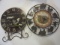 2 Chicken Themed Clocks - For Parts or Repair