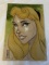 PRINCESS AURORA Original Art Drawing by Tom Hodges