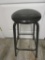 Simple Black 4-Legged Counter Stool