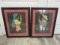 2 Framed & Matted Betanzo Boy & Girl Art Pieces
