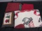 Lot of Christmas Bedding and Tablecloths