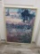Framed Field of Flowers Painting by Unknown Artist