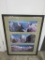 Framed & Matted Red Rock Landscape Photo Collage