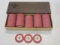 Box of Vintage Clay Poker Chips w/ Fleur De Lis