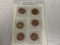 Lot of 6 Collectible 1oz One Ounce Copper Rounds