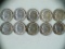 Lot of 10 1964 .90 Silver Roosevelt Dimes