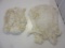 Lot of 2 White Furs