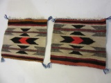 Lot of 2 Small Native American Themed Place Mats