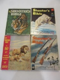 Lot of 4 Vintage Shooter's Bible Magazines