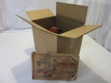 Vintage Erector Train Set With Booklet