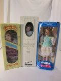 Lot of 3 Dolls In Their Boxes