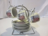 Teacup and Saucer Display Set