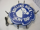 Rolling Rock On Tap Neon Sign