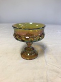 Vintage Carnival Glass Candy Dish