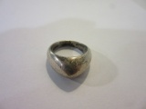 Round Pointed 925 Silver Ring