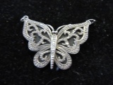925 Silver Butterfly Pendant