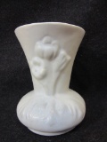 Vintage Van Briggle White w/ Blue Vase