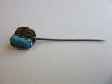 .925 Silver 2.2g Turquoise Head Pin