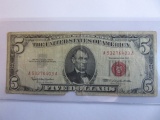 1963 $5 Red Note