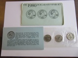 1980 Dollar Souvenir Set