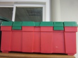 Large Red and Green GSC Storage Bin